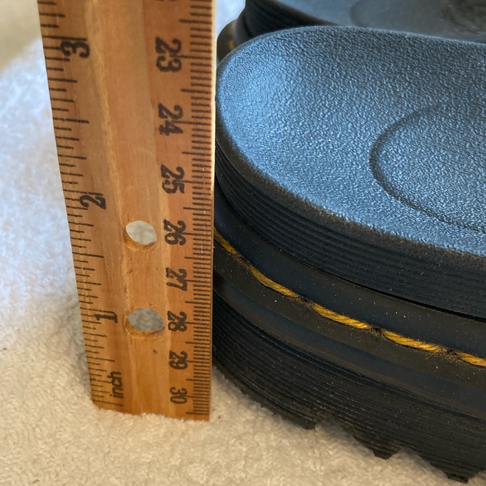 Dr. Martens Black “Blaire Slide” Sandals 7 - Picture 7 of 13